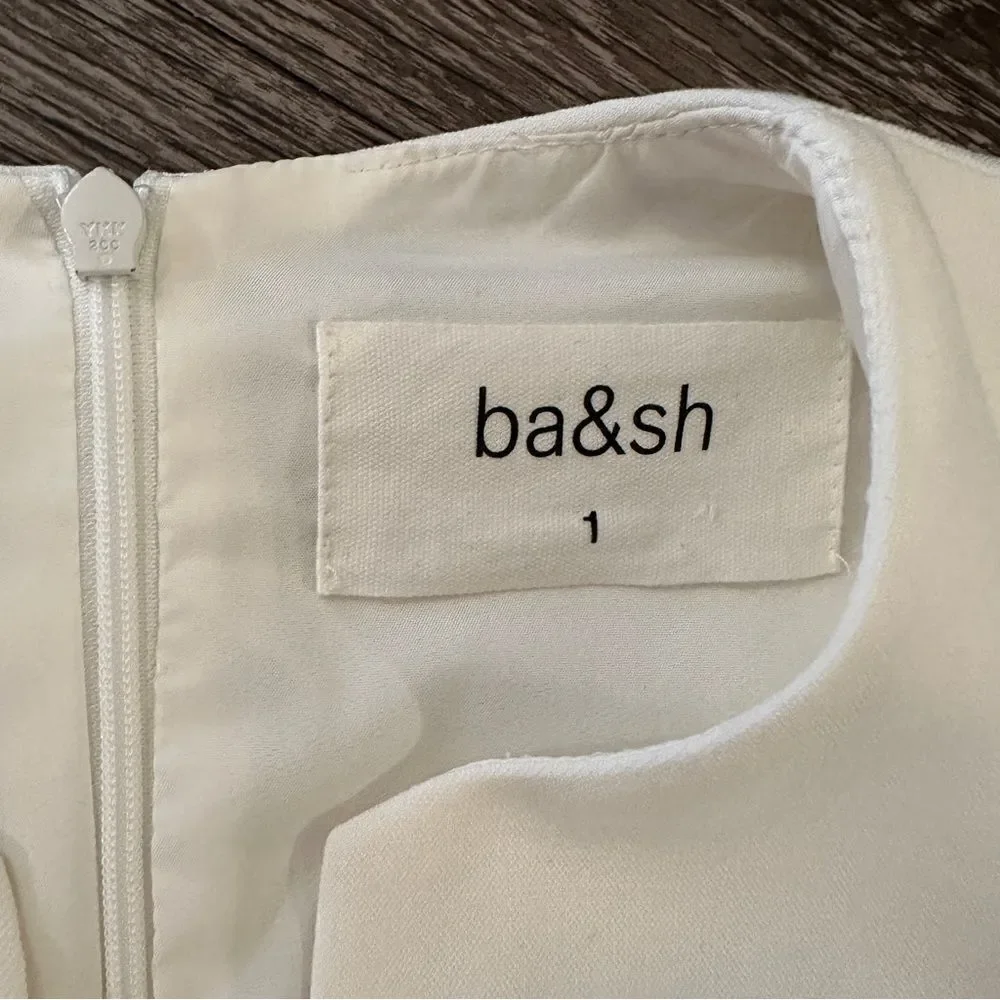 BA&SH Jess ecru lady dress